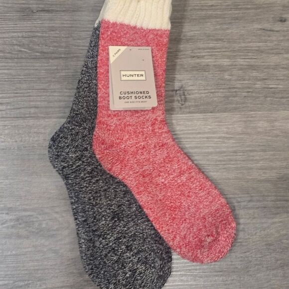 Hunter 2-Pairs Cushioned Boot Sock - Picture 3 of 7